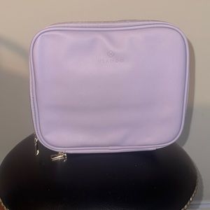 Faye Waterproof Leather Makeup Bag by VLANDO in Purple, New without Tags